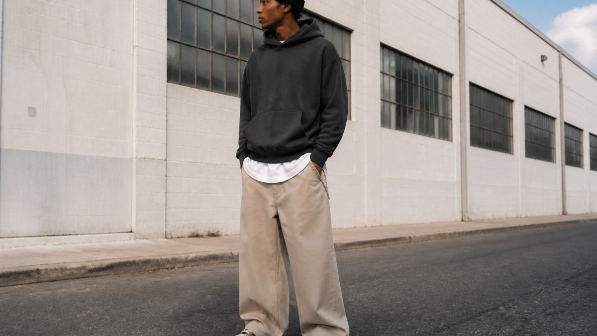 How to Wear Baggy Pants With Streetwear