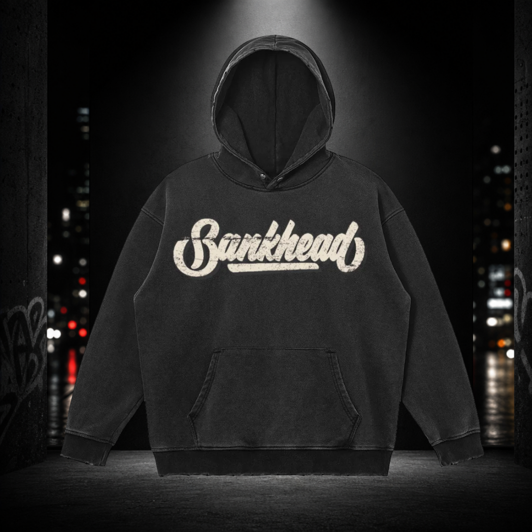 Snow Washed Snap Collar Hoodie – Bankhead 404