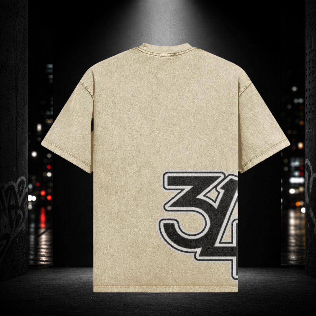Oversized Snow Washed Tee — St. Lou 314