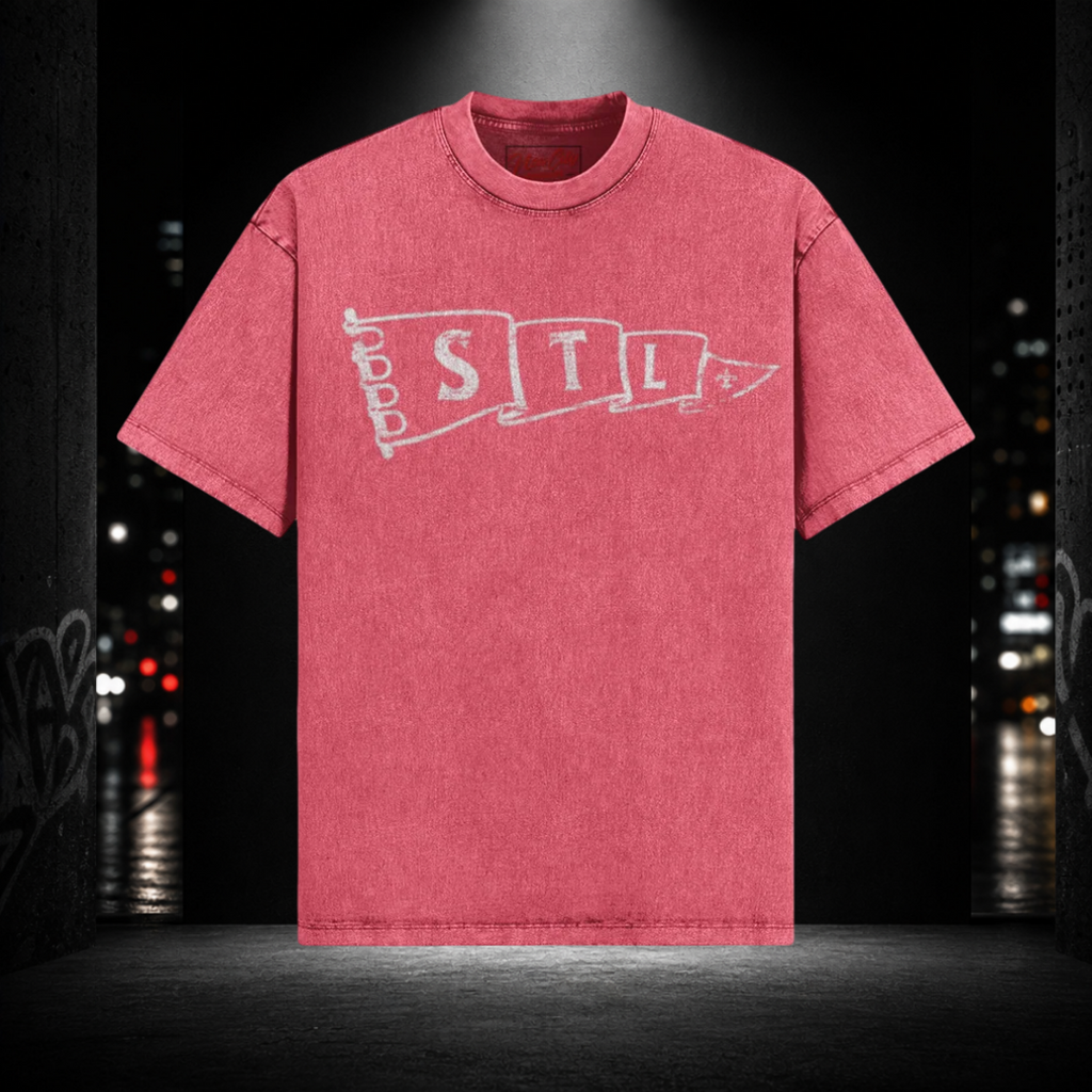 Oversized Snow Washed Tee — STL 314