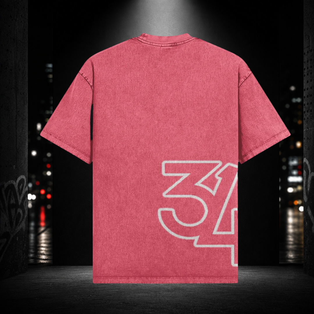 Oversized Snow Washed Tee — STL 314