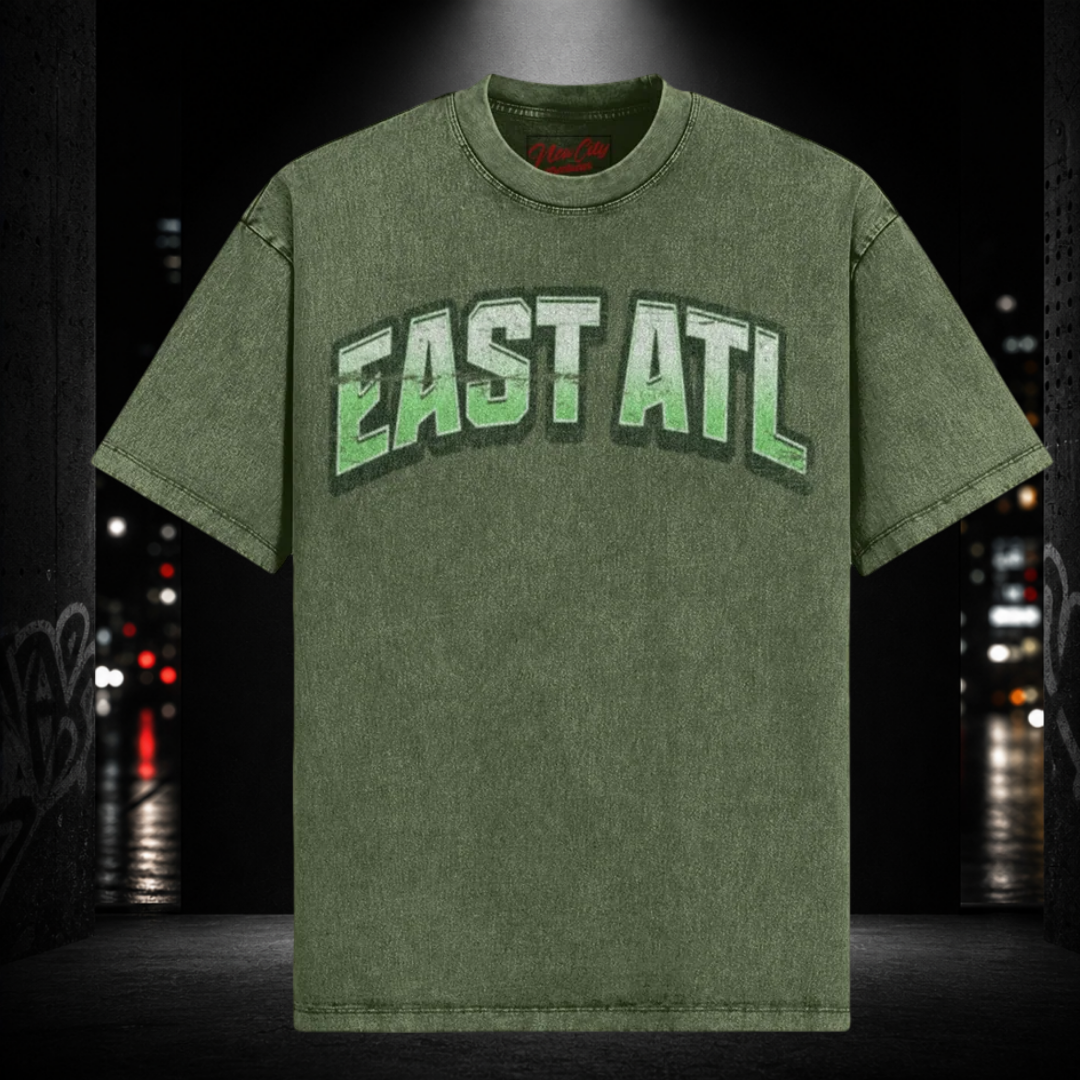 Oversized Snow Washed Tee — East ATL 404