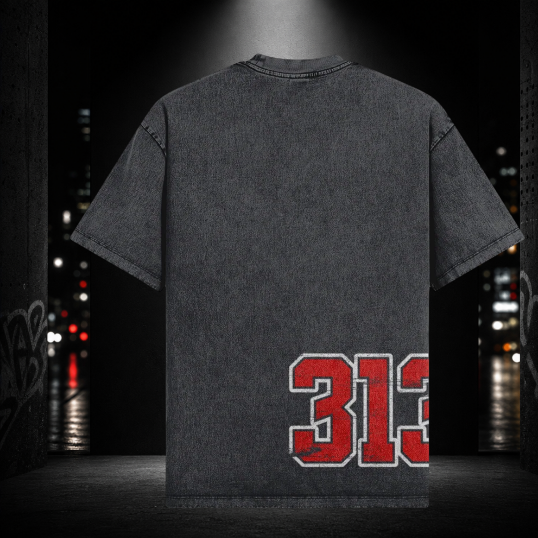 Oversized Snow Washed Tee — Seven Mile 313