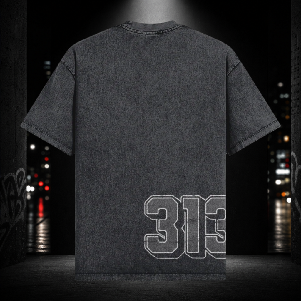 Oversized Snow Washed Tee — Southwest 313