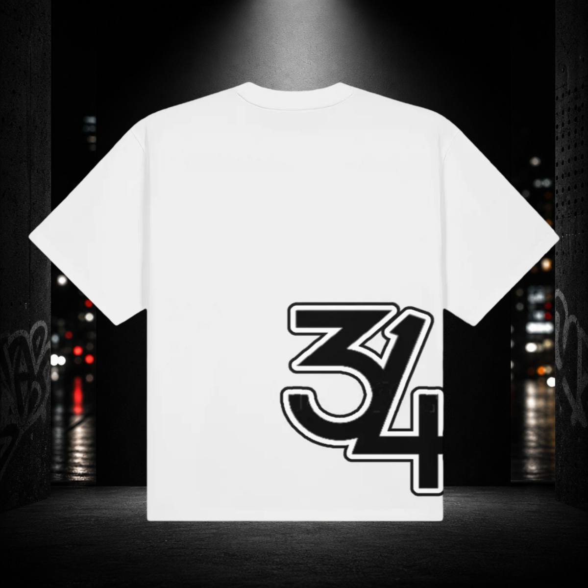 Raw Seam Paneled St. Lou 314 Boxy Tee