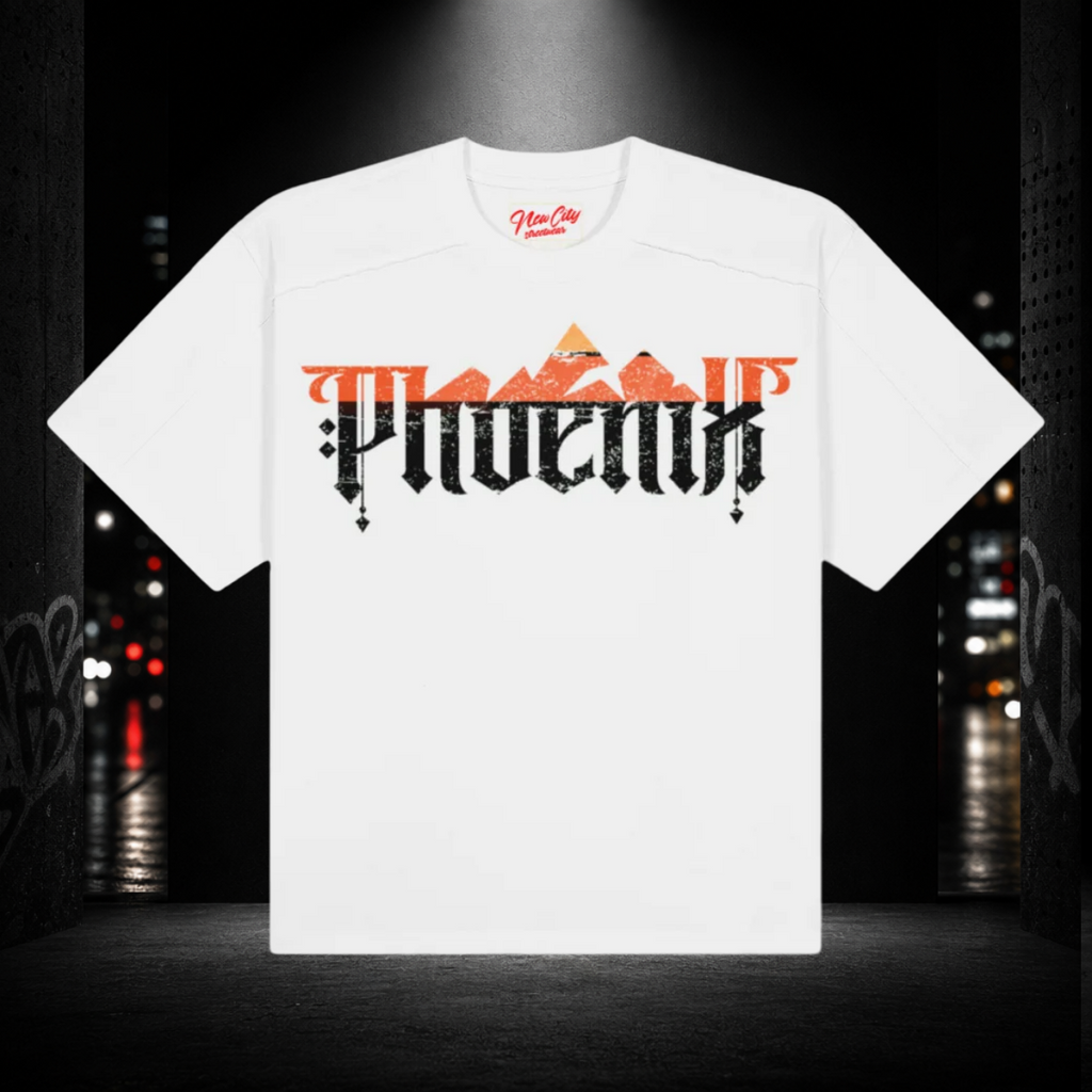 Raw Seam Boxy Tee — Phoenix 602