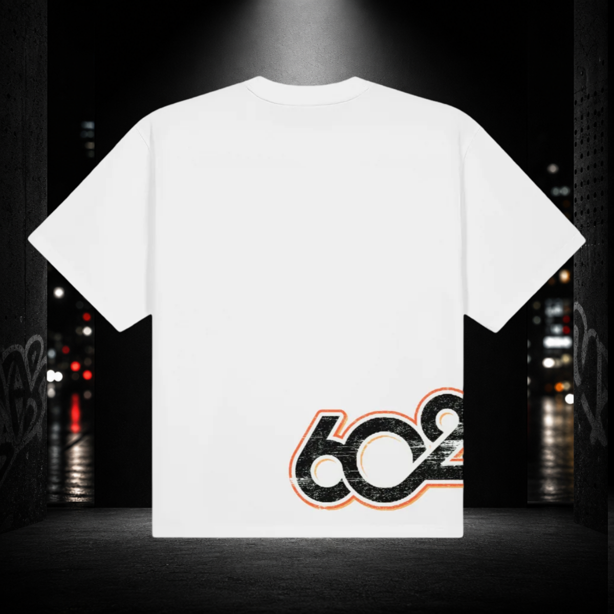 Raw Seam Boxy Tee — Phoenix 602