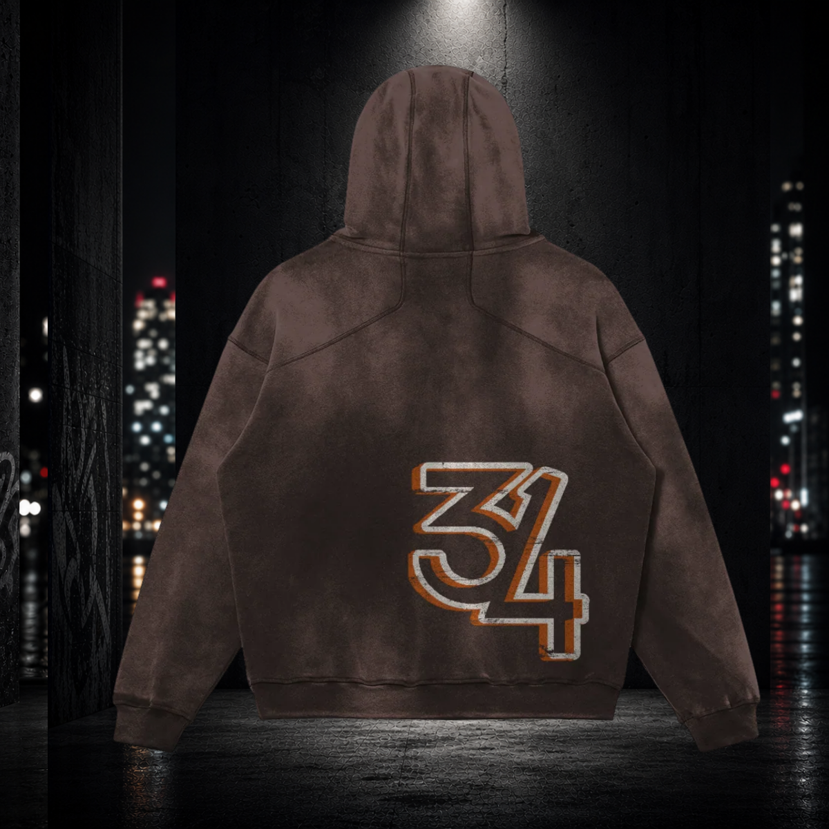 Heavyweight Sun‑Faded Hoodie — STL 314